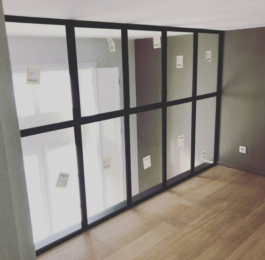  Verrière en métal sur mesure à Cestas près de Bordeaux