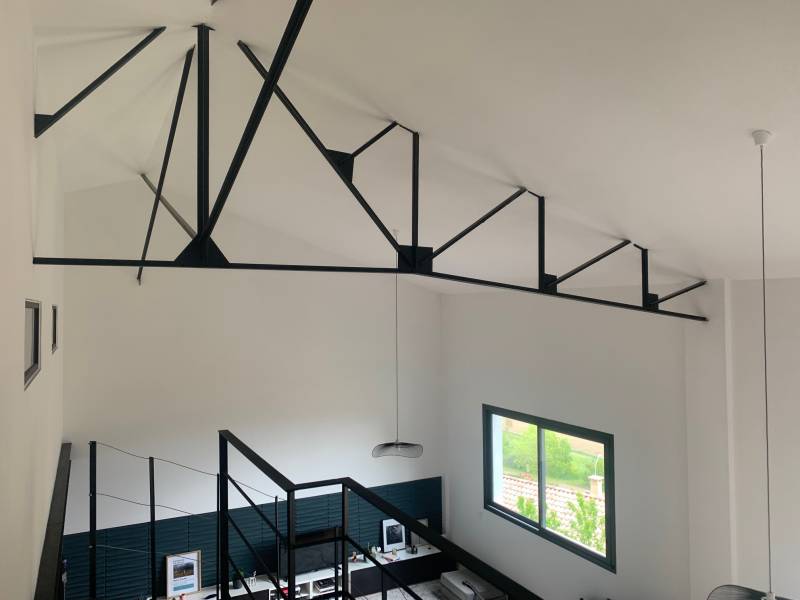 Construction de charpentes métalliques sur mesure sur le Bassin d'Arcachon en Gironde