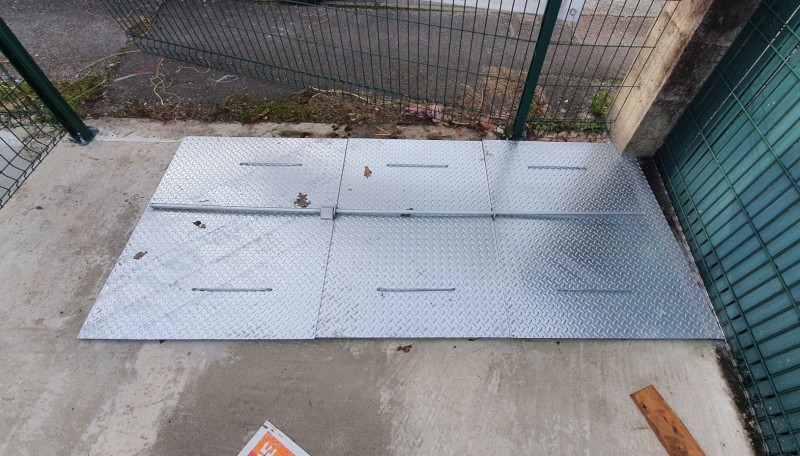 Création d'une trappe pour compteur d'eau à Pessac 